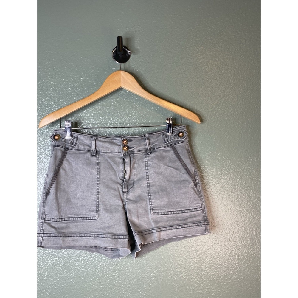 Buckle BKE Shorts Womens  Grayish Blue Real Pocket Design